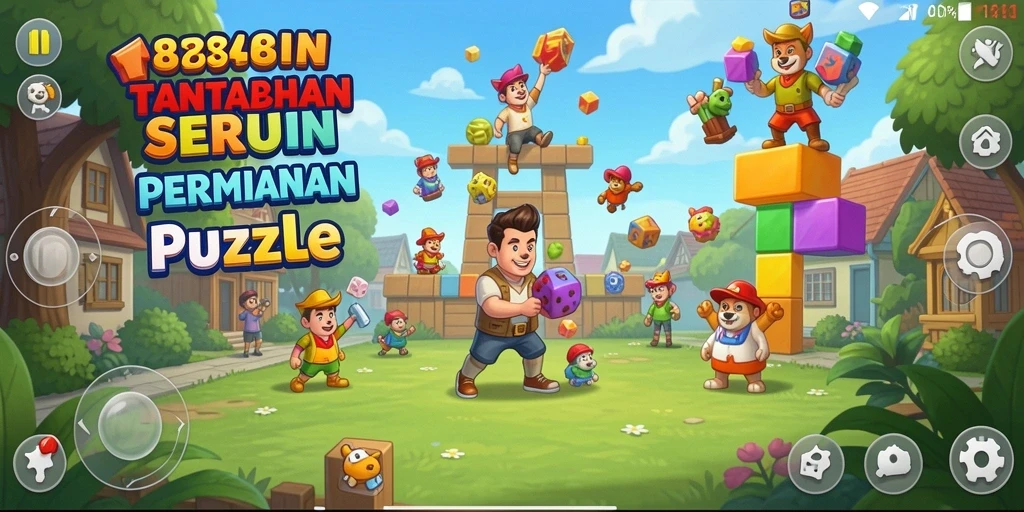 Screenshot gameplay 8768 menampilkan tantangan puzzle yang menarik.