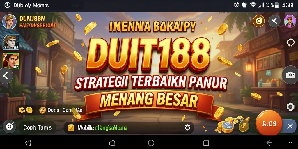 Tampilan gameplay menegangkan dari DUIT188 yang memacu strategi.