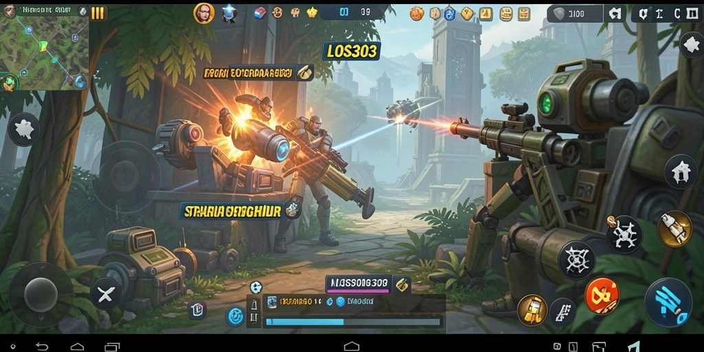 Screenshot dari gameplay LOS303, menampilkan strategi yang mendebarkan.
