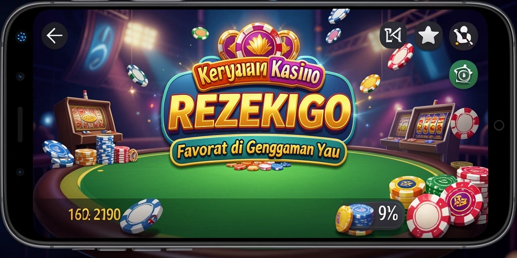 Tangkapan layar gameplay seru dari REZEKIGO